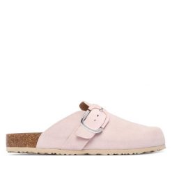 Klapki Tamaris. Czerwone klapki damskie Tamaris, bez wzorów, bez obcasa. Za 329.99 zł.