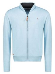 Geographical Norway Kardigan "Fregate" w kolorze błękitnym rozmiar: L. Niebieskie kardigany męskie Geographical Norway, l, bez wzorów, bez kołnierzyka. Za 247.99 zł.