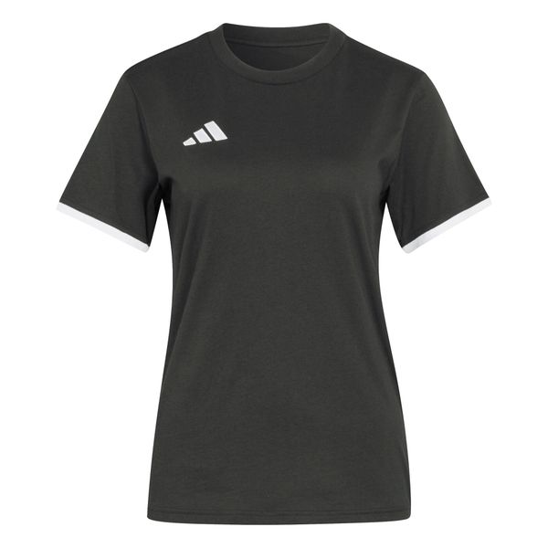 Koszulka damska adidas Entrada Tee. Białe bluzki damskie Adidas, bez wzorów, z bawełny, klasyczne, bez kołnierzyka, bez ramiączek. Za 78.99 zł.