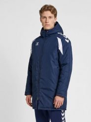 Parka Hummel Core 2.0. Białe parki męskie HUMMEL, l, bez wzorów, z poliamidu. Za 400.45 zł.