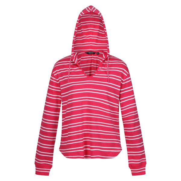 Bluza Z Kapturem Damska Paski W Serek Minerve. Białe bluzy z kapturem damskie Regatta, xl, z bawełny. Za 63.99 zł.