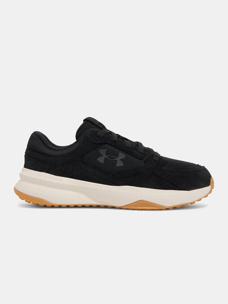 Buty treningowe meskie Under Armour Edge Suede black/stone/black. Czarne buty fitness męskie Under Armour, na fitness i siłownię. Za 180.99 zł.