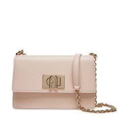 Torebka Furla. Czerwone torebki klasyczne damskie Furla, bez wzorów, wizytowe, bez kołnierzyka, bez ramiączek. Za 1,029.00 zł.