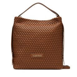 Torebka Valentino. Brązowe torebki klasyczne damskie Valentino, bez wzorów, bez dodatków. Za 449.99 zł.