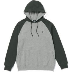 Bluza z kapturem Volcom Homak PO - Stealth. Szare bluzy z kapturem męskie Volcom, na zimę. W wyprzedaży za 317.05 zł.
