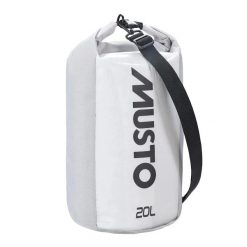Wodoodporna torba Musto 2.0 20 L. Czarne torby męskie na ramię Musto, bez wzorów, z materiału, na ramię, duże. Za 189.99 zł.