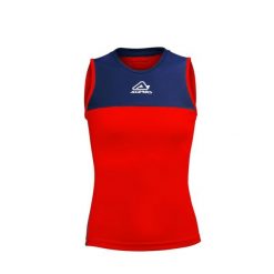 Damski tank top Acerbis Vicky. Czerwone topy damskie ACERBIS, bez wzorów, bez kołnierzyka. Za 135.00 zł.