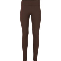 Damskie legginsy Athlecia Luxe. Brązowe legginsy damskie Athlecia, bez wzorów, z materiału, na fitness i siłownię. Za 225.00 zł.