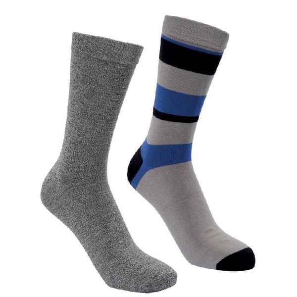 Skarpety Unisex Dla Dorosłych Cinque (zestaw 5 Sztuk). Czarne skarpetki damskie Trespass, bez wzorów, z bawełny. Za 66.99 zł.