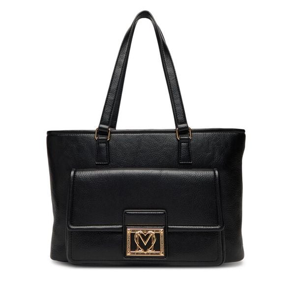 Torebka LOVE MOSCHINO. Czarne torebki klasyczne damskie Love Moschino, bez wzorów, bez dodatków. Za 699.99 zł.