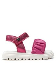 Liu Jo Sandały Terry 02 4A4017 PX062 Różowy. Czerwone sandały dziewczęce Liu Jo, ze skóry, bez zapięcia. Za 419.99 zł.