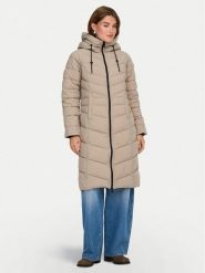 ONLY Płaszcz zimowy Juliet 15353149 Beżowy Regular Fit. Brązowe płaszcze damskie Only, na zimę, s, bez wzorów, z syntetyku. Za 349.99 zł.