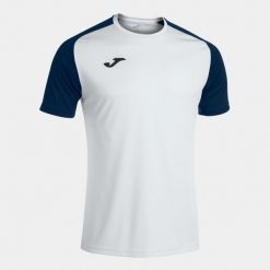 Koszulka do piłki nożnej męska Joma Academy IV. Białe t-shirty sportowe męskie Joma, m, bez ramiączek, do piłki nożnej. Za 83.85 zł.