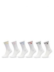Lacoste Skarpety długie RA9188 Biały. Białe skarpetki męskie Lacoste, bez wzorów. Za 229.99 zł.
