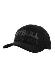 Czapka męska Pitbull Snapback Classic SEASCAPE. Czarne czapki męskie PITBULL, z aplikacjami, z bawełny, klasyczne. Za 129.99 zł.
