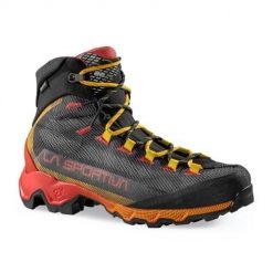 Buty trekkingowe męskie La Sportiva Aequilibrium Hike Gtx. Szare buty trekkingowe męskie La Sportiva, z gore-texu, za kostkę, bez zapięcia, wspinaczkowe, gore-tex. Za 1,149.00 zł.