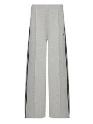 Adidas Spodnie dresowe adicolor Spacer 3-Stripes JV7497 Zielony Wide Leg. Zielone spodnie dresowe damskie Adidas, m, bez wzorów, z bawełny. Za 249.99 zł.