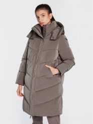 Calvin Klein Płaszcz zimowy K20K204690 Beżowy Regular Fit. Brązowe płaszcze damskie CALVIN KLEIN, na zimę, m, bez wzorów, z syntetyku. Za 1,049.00 zł.