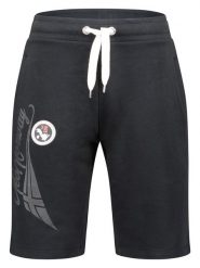 Geographical Norway Bermudy dresowe "Parithe" w kolorze czarnym rozmiar: XXL. Czarne szorty męskie Geographical Norway, bez wzorów, z dresówki. Za 96.14 zł.