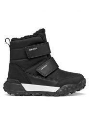 Geox Śniegowce J Trekkyup Boy B Abx J66MBA 0FU54 C9999 M Czarny. Czarne buty zimowe chłopięce Geox, z materiału, bez zapięcia. Za 319.99 zł.