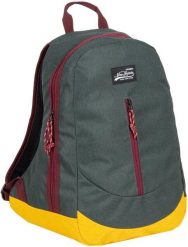 Plecak New Rebels Andes Front Zip 25 l zielony. Szare plecaki damskie Erima, z aplikacjami, z materiału, biznesowe. Za 166.99 zł.