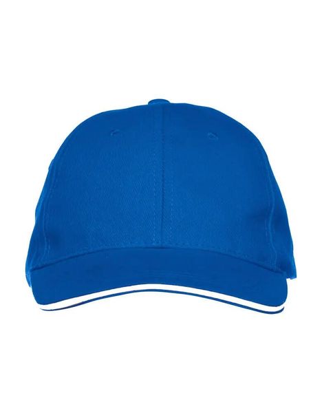 Clique czapka Davis z bawełnianego twillu niebieska. Niebieskie czapki męskie CLIQUE, bez wzorów, z bawełny, klasyczne. Za 77.89 zł.