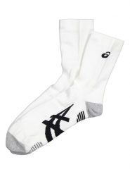 Asics Skarpety tenisowe w kolorze białym rozmiar: 47-49. Białe skarpetki męskie Asics, bez wzorów. Za 30.34 zł.