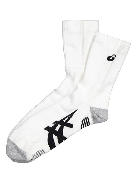 Asics Skarpety tenisowe w kolorze białym rozmiar: 47-49. Białe skarpetki męskie Asics, bez wzorów. Za 30.34 zł.
