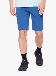 Krótkie spodenki Mammut Runbold IV Shorts. Niebieskie szorty męskie Mammut, z elastanu, bez kołnierzyka. Za 461.95 zł.