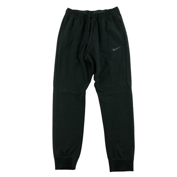 Nike spodnie dresowe męskie do treningu Dri-FIT. Czarne spodnie sportowe męskie Nike, z dresówki. Za 106.46 zł.