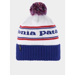 Czapka na zimę Patagonia Powder Town Beanie - blue. Czerwone czapki męskie Patagonia, na zimę, bez wzorów, sportowe. Za 126.89 zł.