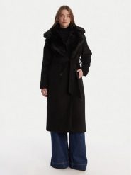 Artigli Płaszcz przejściowy ACCP002929 Czarny Regular Fit. Czarne płaszcze damskie Artigli, bez wzorów, z syntetyku. Za 799.99 zł.
