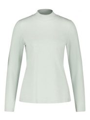 Gerry Weber Koszulka w kolorze miętowym rozmiar: 36. Niebieskie bluzki damskie Gerry Weber, s, bez wzorów, bez kołnierzyka, bez ramiączek. Za 57.06 zł.