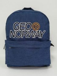Geographical Norway Plecak "Spacing" w kolorze granatowym - 46 x 36 x 12 cm rozmiar: onesize. Niebieskie plecaki damskie Geographical Norway, bez wzorów, z materiału. Za 56.99 zł.