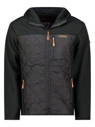 Geographical Norway Kurtka polarowa "Tunis" w kolorze czarnym rozmiar: S. Czarne kurtki męskie Geographical Norway, s, bez wzorów, z polaru, bez kaptura. Za 134.85 zł.