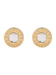 Tommy Hilfiger Kolczyki 2700753 Złoty. Żółte kolczyki damskie Tommy Hilfiger, metalowe. Za 239.99 zł.