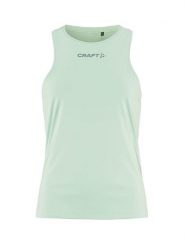 Craft Top sportowy "Core Essence" w kolorze zielonym rozmiar: XS. Zielone topy damskie Craft, xs, bez wzorów, z materiału, bez kołnierzyka. Za 64.95 zł.