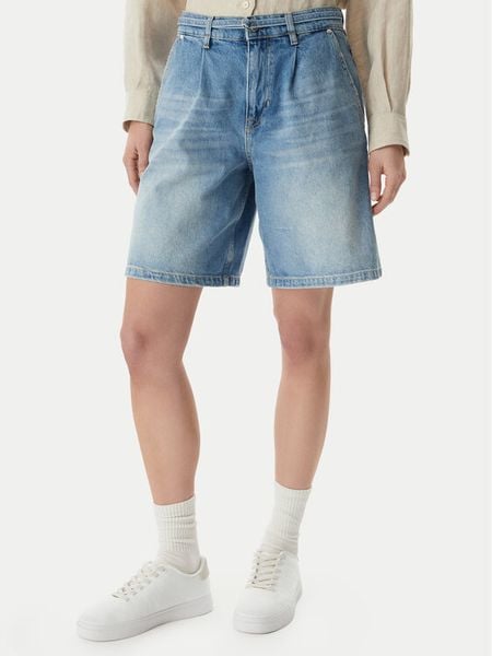 JOOP! Jeans Szorty jeansowe Eike 30102876 Niebieski. Niebieskie szorty damskie Joop! Jeans, bez wzorów, z bawełny. Za 679.99 zł.