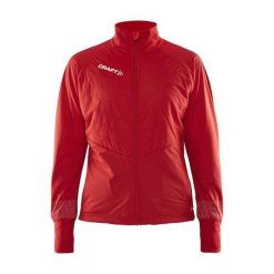 Damska kurtka narciarska Craft Adv Nordic Club. Czerwone kurtki narciarskie i snowboardowe damskie Craft, l, bez wzorów, z materiału, z kapturem, narciarskie. Za 432.00 zł.