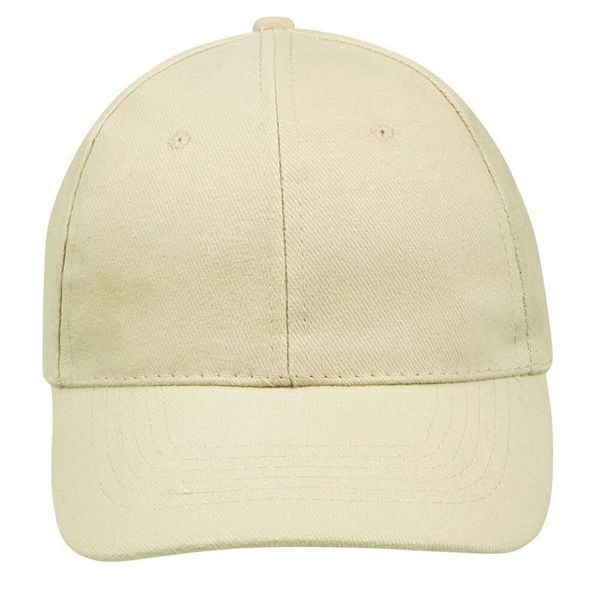 Czapka Z Daszkiem Buffalo 6 Panel. Brązowe czapki z daszkiem damskie SOL'S, bez wzorów. Za 31.99 zł.