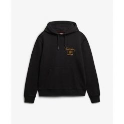Bluza z kapturem Superdry Tokyo Narrative. Czarne bluzy z kapturem męskie Superdry., xl. Za 344.20 zł.