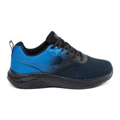DK Czarno granatowe buty sportowe męskie niebieskie. Niebieskie buty sportowe na co dzień męskie z tkaniny, bez zapięcia, trekkingowe. Za 181.89 zł.