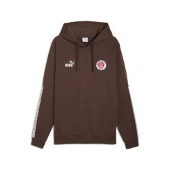 Męska bluza z kapturem FC St. Pauli KING PUMA Espresso Brown White. Białe bluzy z kapturem męskie Puma, m. Za 309.00 zł.