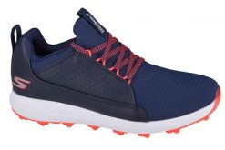 Skechers Go Golf Max Mojo, damskie buty do golfa, Granatowe. Niebieskie golfy damskie Skechers, uniwersalny, bez wzorów, z materiału, bez ramiączek. Za 179.99 zł.