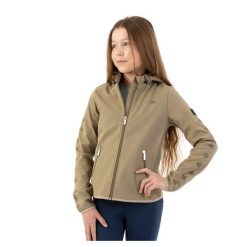 Dziewczęca kurtka jeździecka zapinana na zamek BR Equitation Eevolv Softshell Ka. Niebieskie kurtki softshell damskie BR, uniwersalny, bez wzorów, z materiału, bez kaptura. Za 343.50 zł.