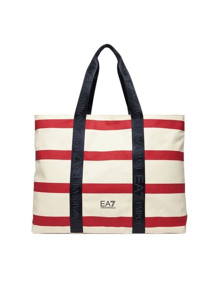 EA7 Emporio Armani Torebka 7W000364 AF13727 F5016 Écru. Torebki klasyczne damskie EA7 Emporio Armani, bez wzorów, z materiału, bez dodatków. Za 379.99 zł.