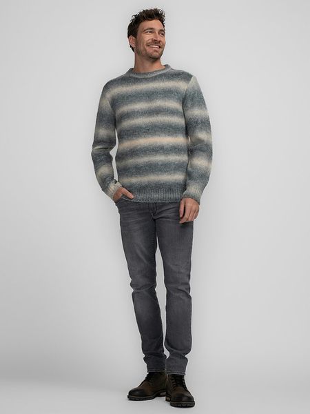 Petrol Industries Sweter w kolorze szarym rozmiar: L. Szare swetry męskie Petrol Industries, l, bez wzorów, bez kołnierzyka. Za 130.99 zł.