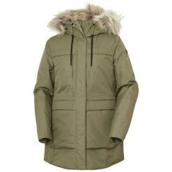 Parka dla kobiet Helly Hansen Coastal. Zielone parki damskie Helly Hansen, na zimę, bez wzorów. Za 1,186.95 zł.