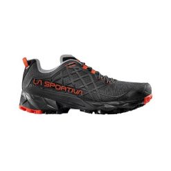 Buty trailowe męskie La Sportiva Akyra II. Brązowe buty trekkingowe męskie La Sportiva, bez zapięcia, outdoorowe. Za 725.99 zł.