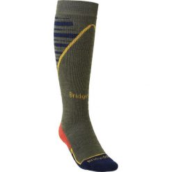 Skarpety narciarskie Bridgedale Ski Midweight+ Merino P. Zielone skarpetki męskie Bridgedale, bez wzorów. Za 85.99 zł.